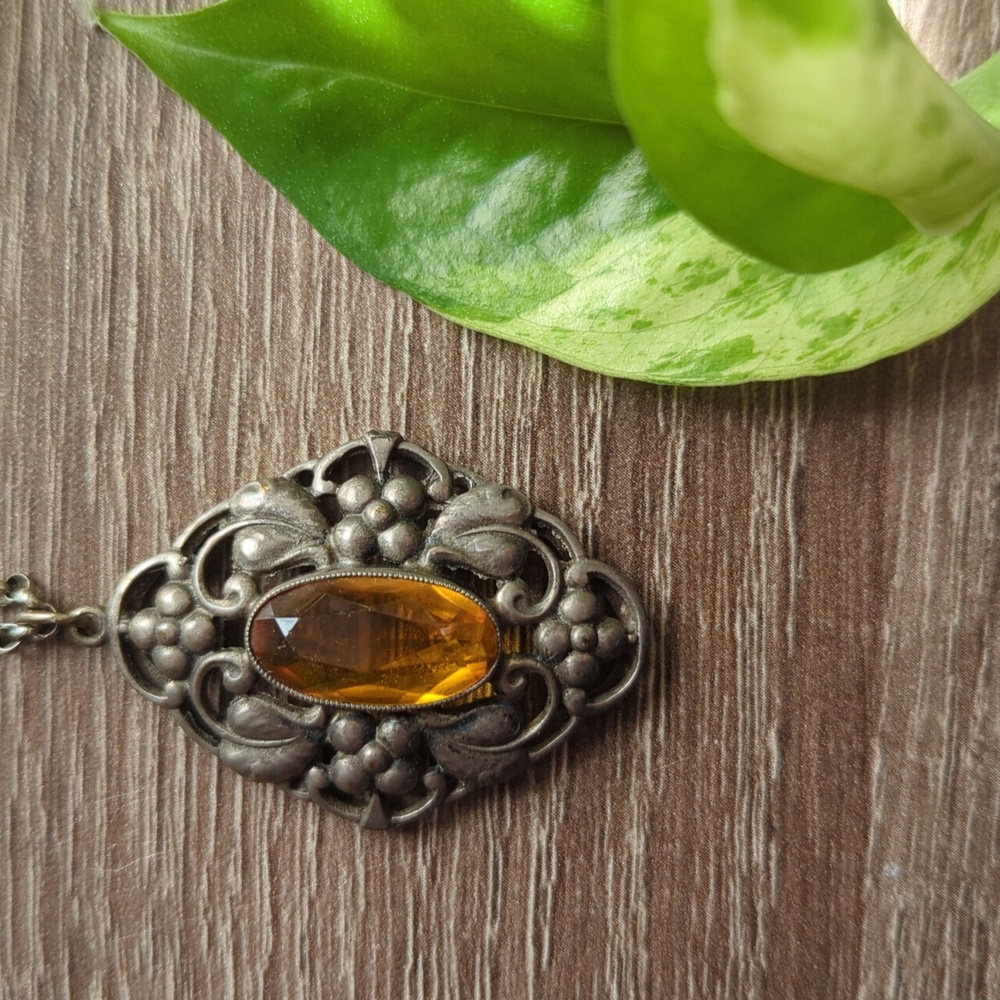 Vintage Art Deco Pendant - Picture 2 of 5